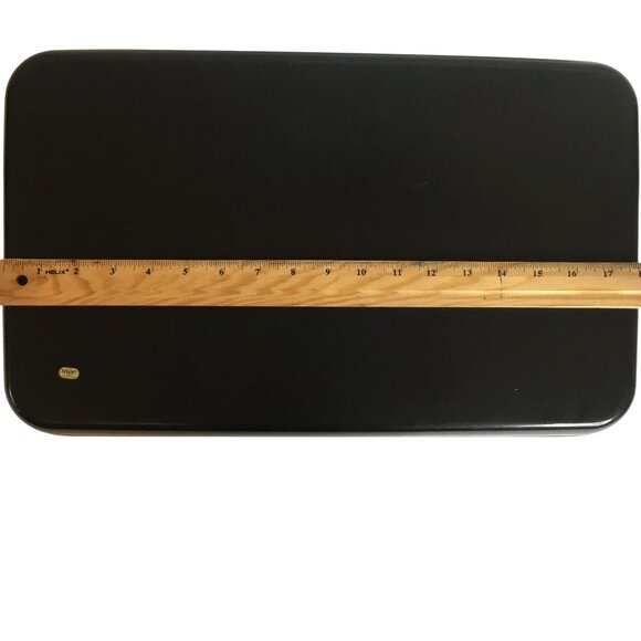 VTG APEX Santa Claus Chimney Trays Set 3pc Japan Lacquered Metal MCM Xmas Decor - Picture 11 of 12